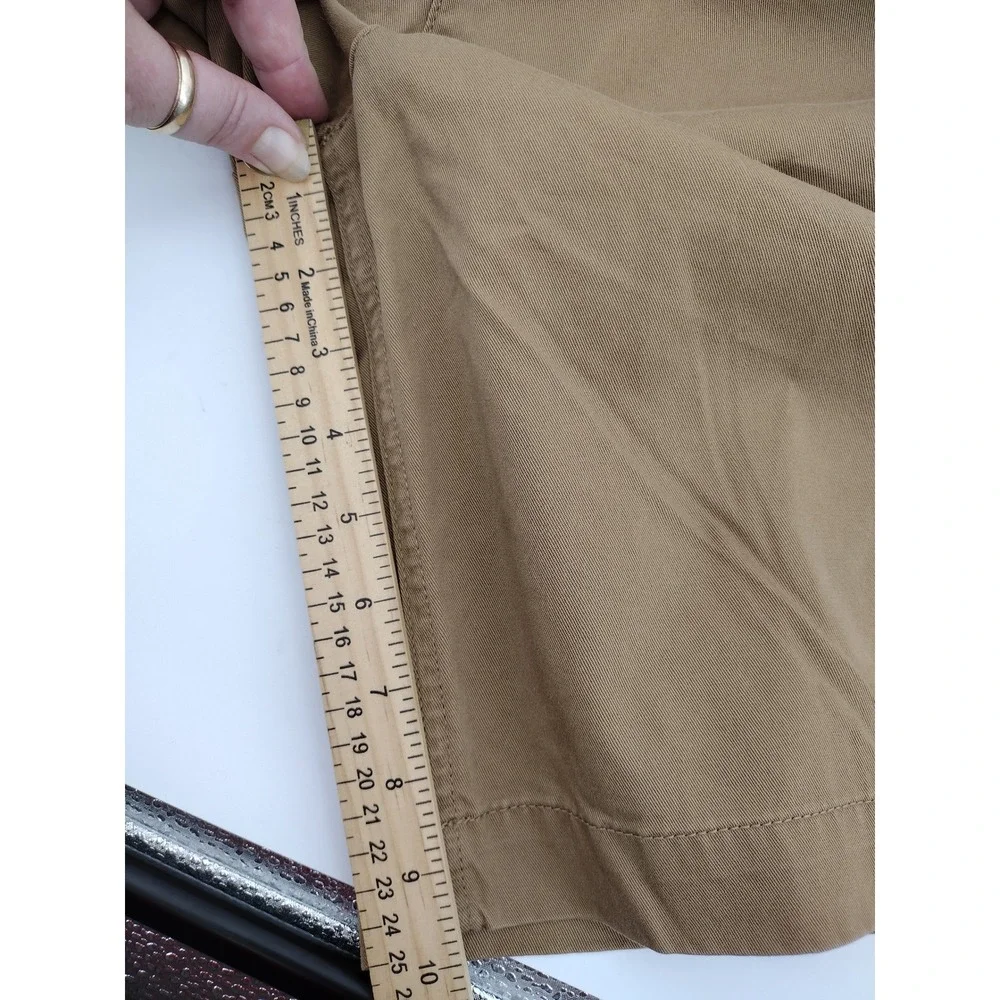 Polo Ralph Lauren Mens sz 38 Relaxed Fit 10 Inch Chino Shorts Tan Khaki NEW